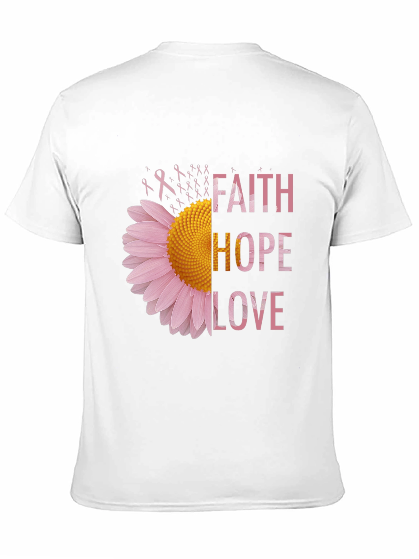 Faith Hope Love Sunflower Graphic Tee