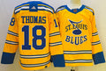 Men's St. Louis Blues Robert Thomas #18 Yellow Game Jerseys