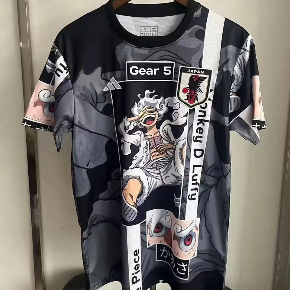 2024/25 Japan Home Y-3 Blue Fans Soccer Jersey Detail 3