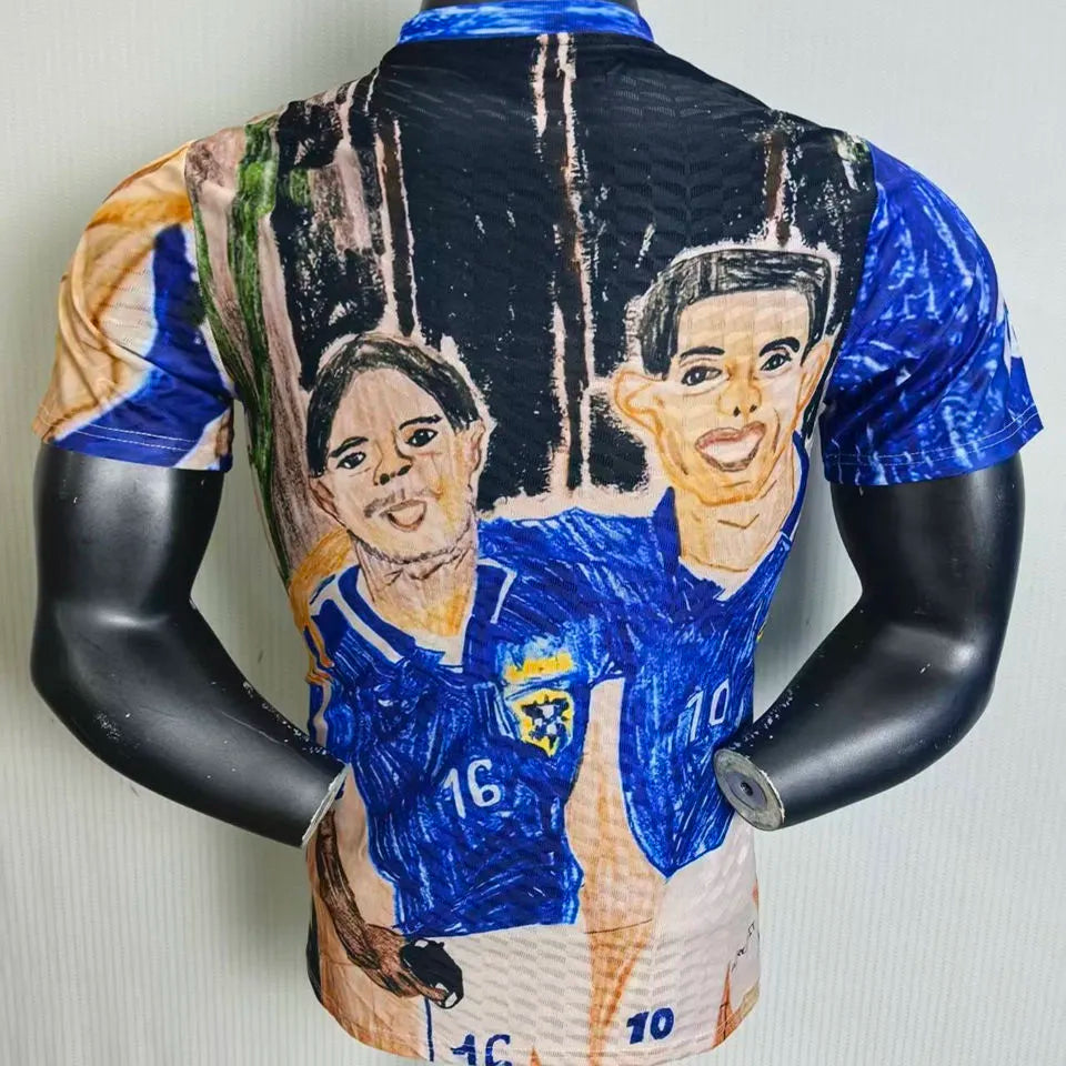 2026 Brazil Special Edition Player Version Soccer Jersey Back