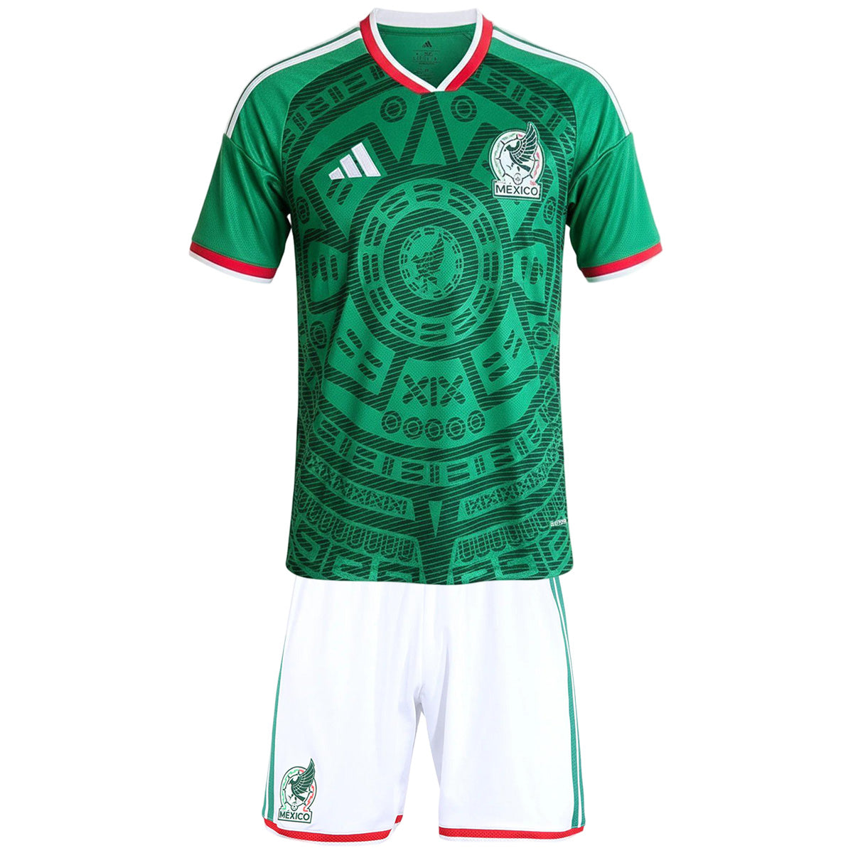 Kids Mexico Home Jersey Kit World Cup 2026 Image 3