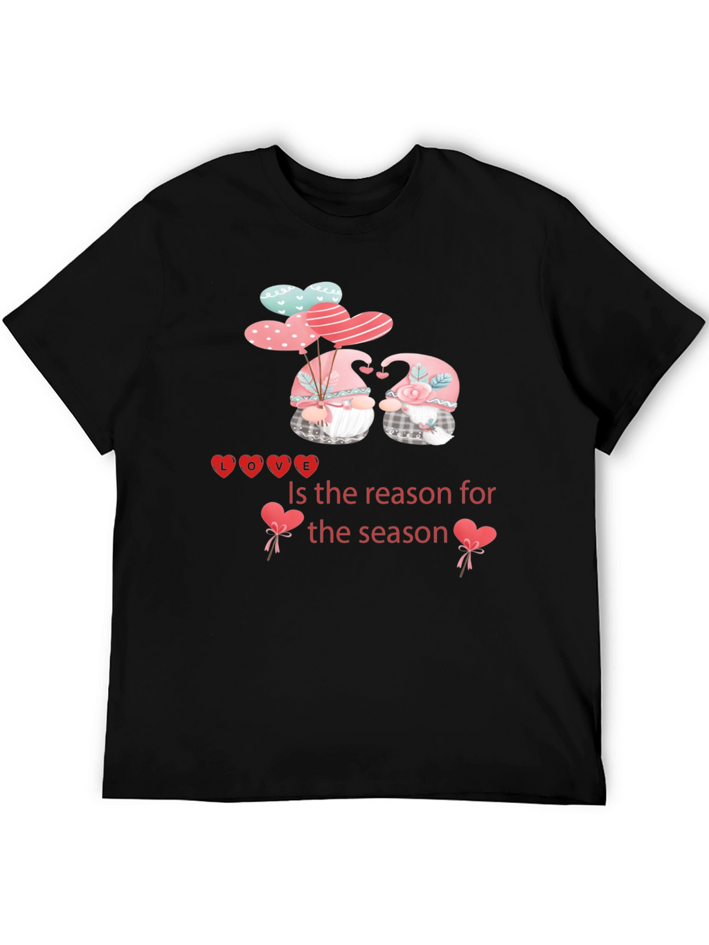 Love Season Graphic Tee - Valentines Day Gnomes