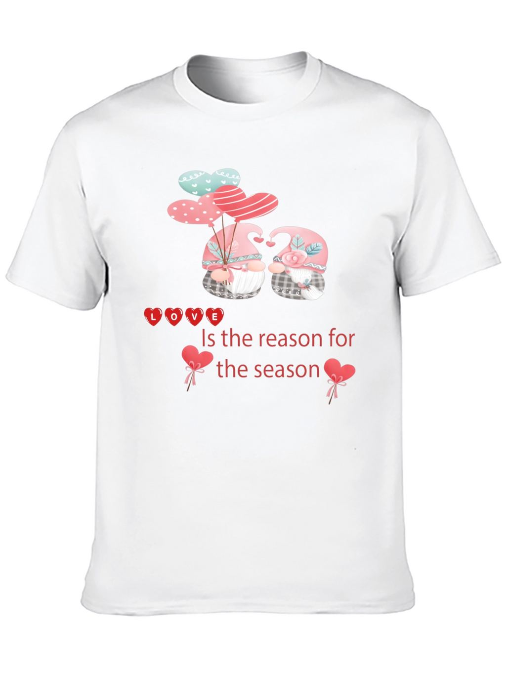 Love Season Graphic Tee - Valentines Day Gnomes