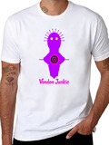 Voodoo Junkie Graphic Tee - Black Cotton T-Shirt