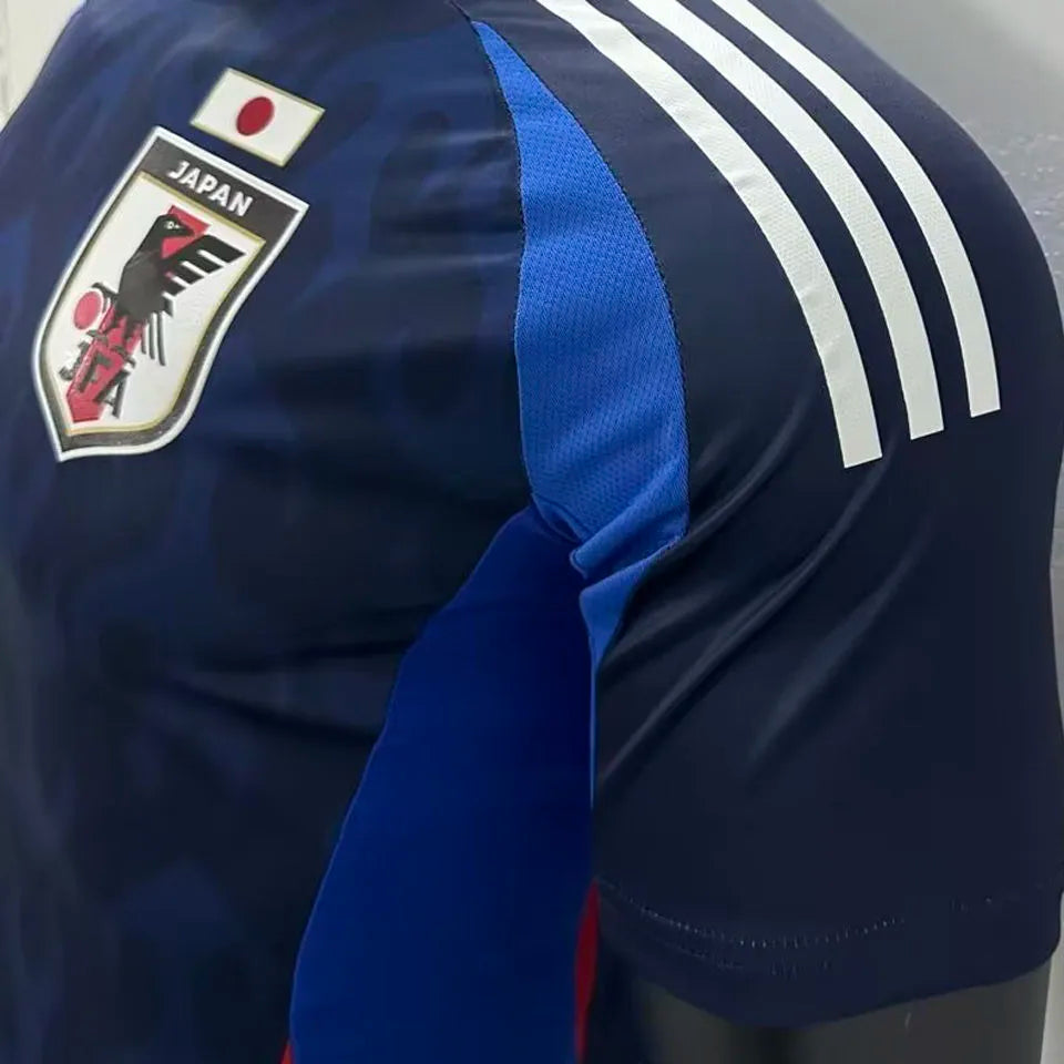 2024/25 Japan Home Blue Player Version Soccer Jersey Detail 2