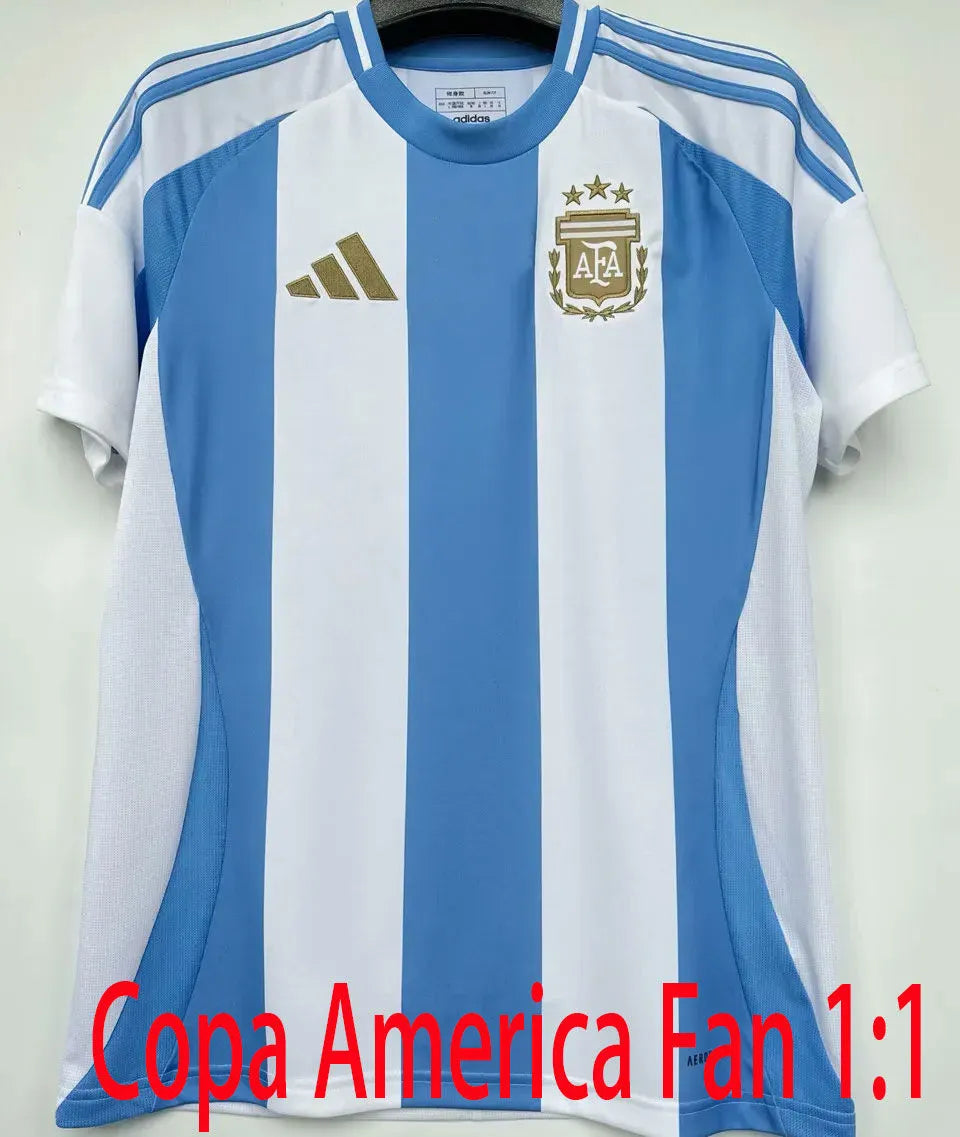2024/25 Argentina America 1:1 Quality Home Fans Jersey 无胸前章版 Front