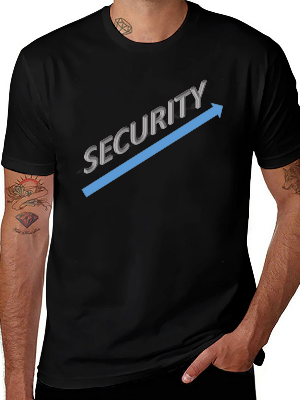 Security Upward Arrow T-Shirt