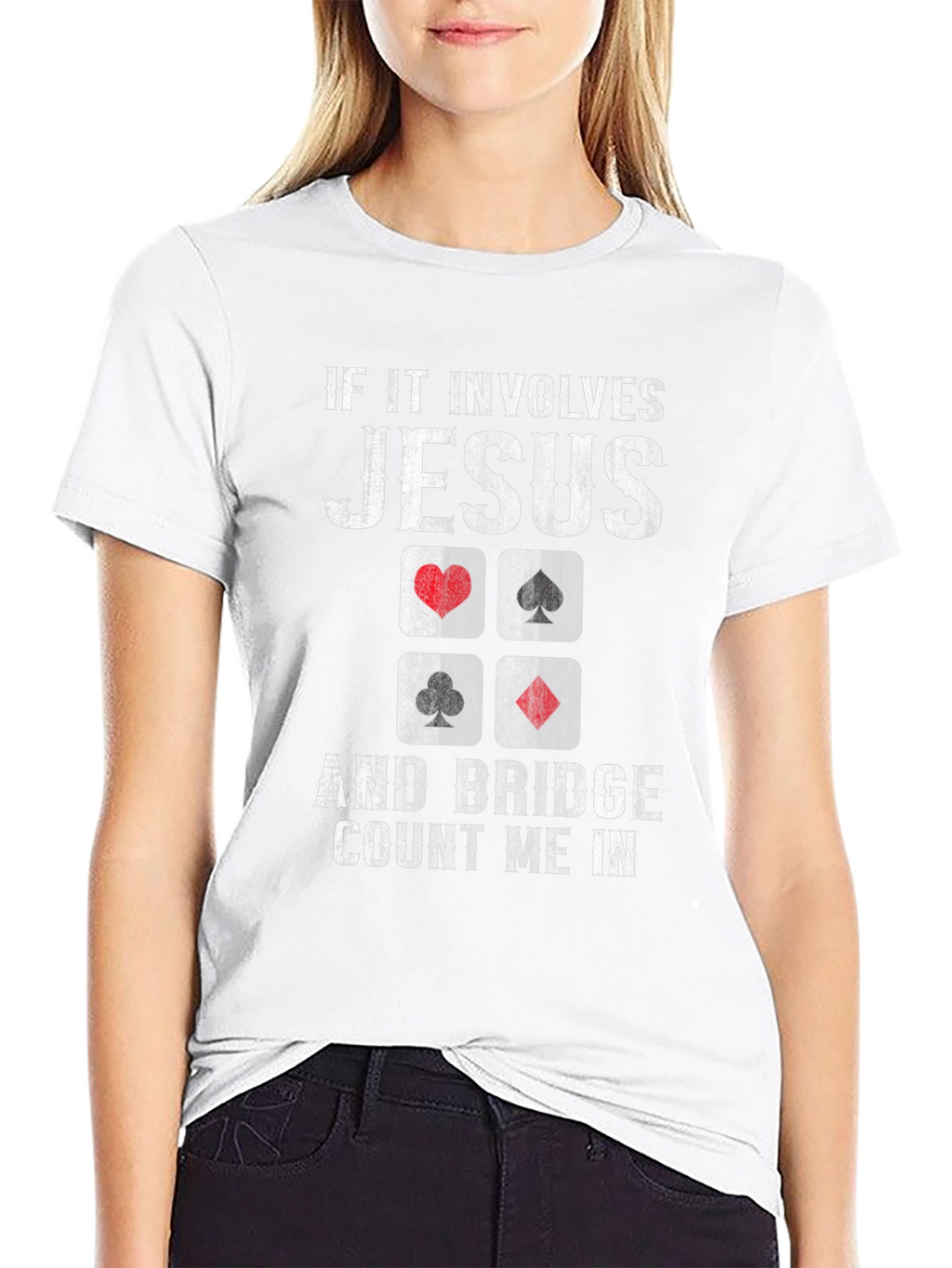Jesus and Bridge T-Shirt - Count Me In Tee