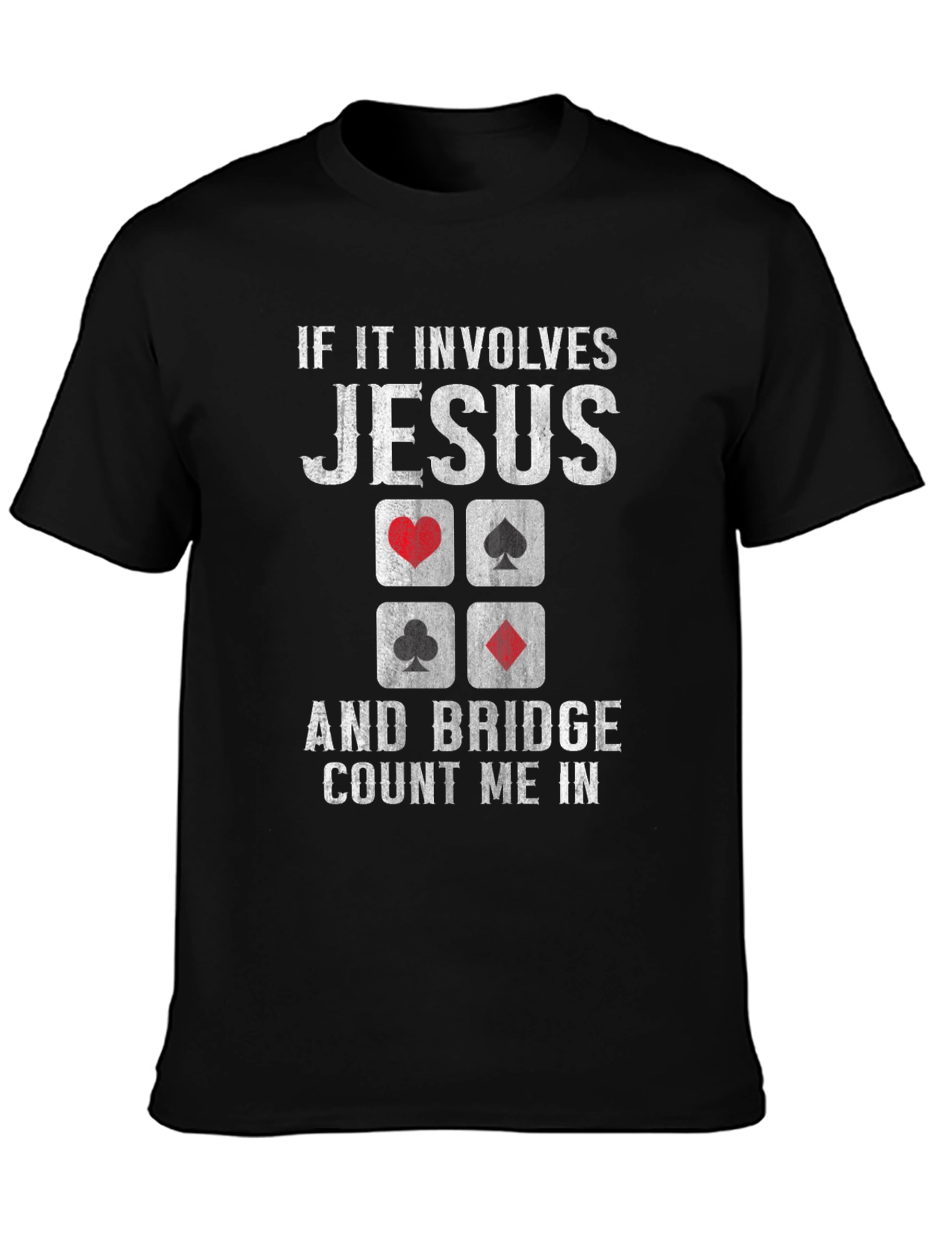 Jesus and Bridge T-Shirt - Count Me In Tee