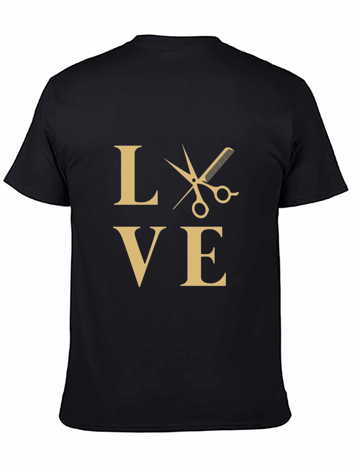 Barber Love Black T-Shirt