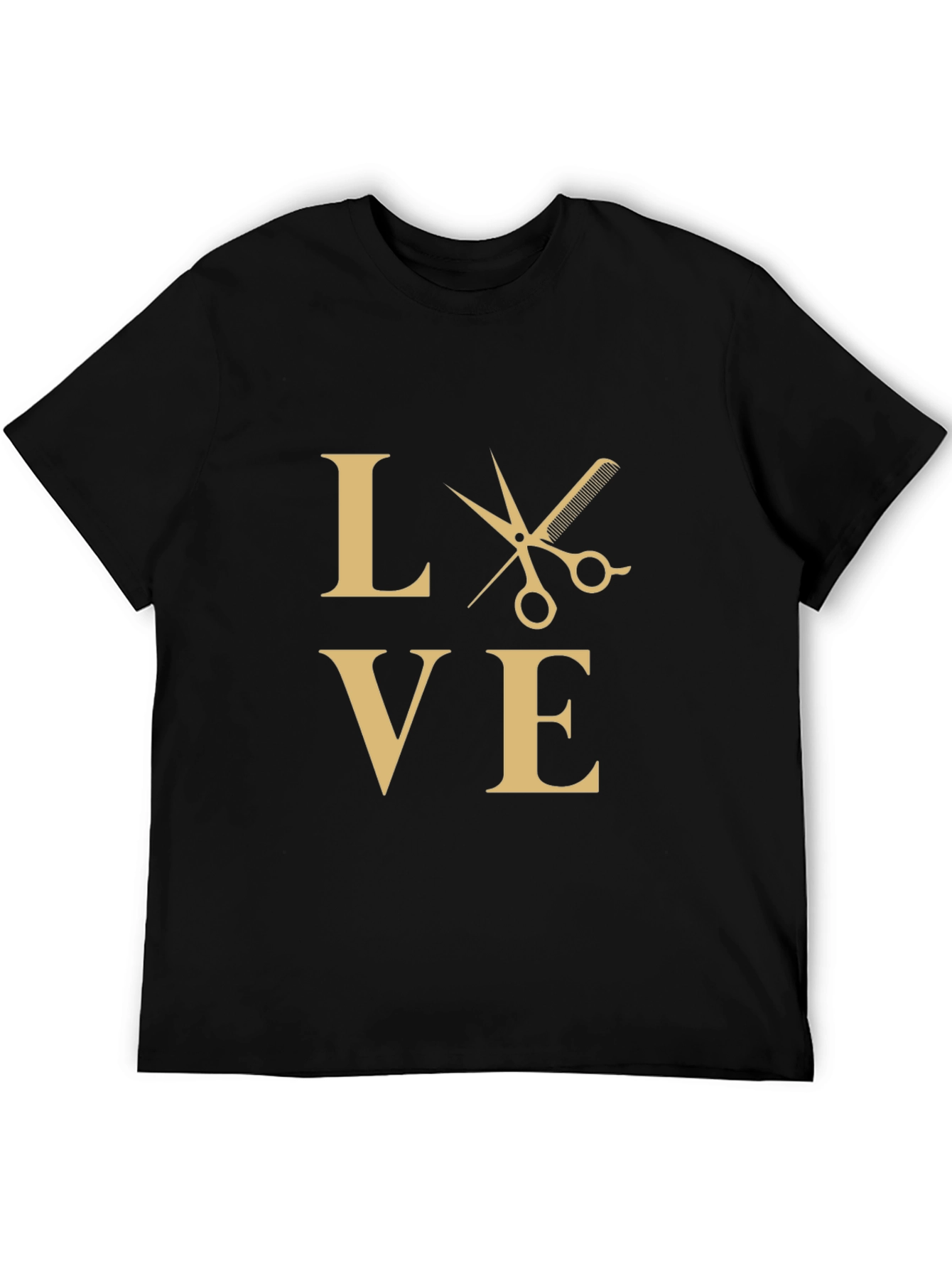 Barber Love Black T-Shirt