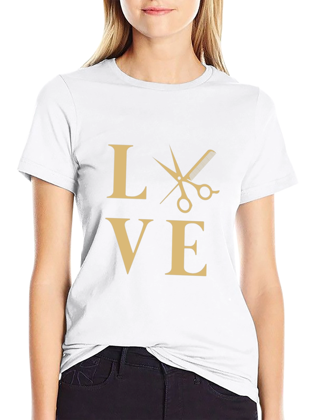 Barber Love Black T-Shirt
