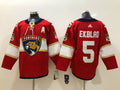Men's Florida Panthers Aaron Ekblad #5 Red Player Jerseys