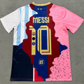 MESSI #10 Combine Version Fans Soccer Jersey Front