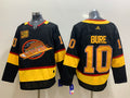 Men's Vancouver Canucks Pavel Bure #10 Black Breakaway Player Jerseys
