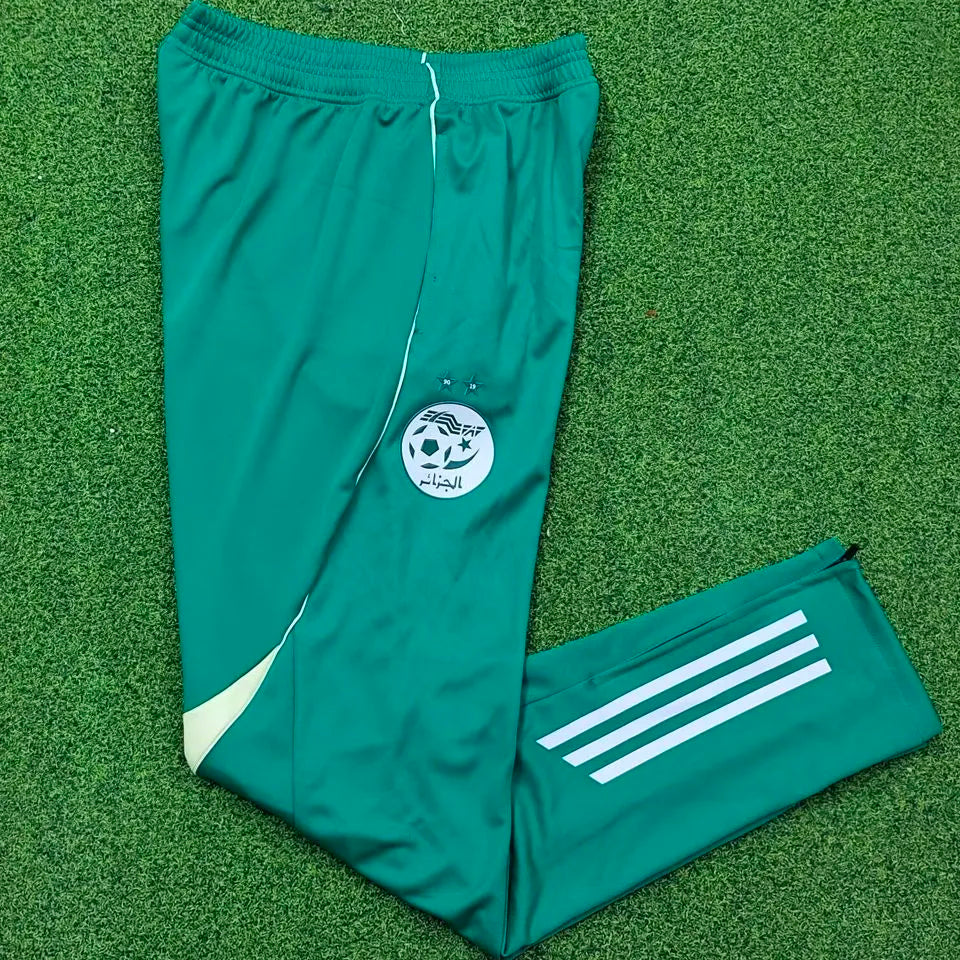 2025/26 Algeria Green Sports Trousers 绿色 Front