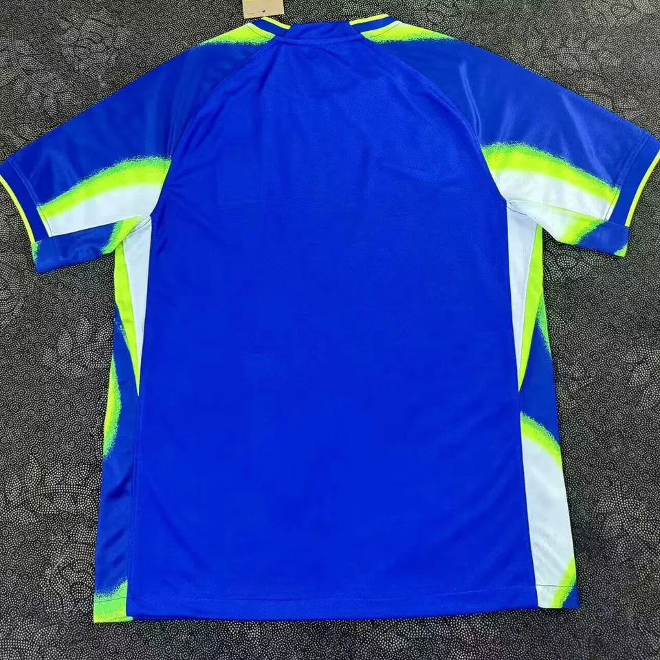 2025/26 South Korea Away Blue Fans Soccer Jersey Back