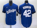 Men's Los Angeles Dodgers Jackie Robinson #42 Royal City Connect Replica Player Jerseys
