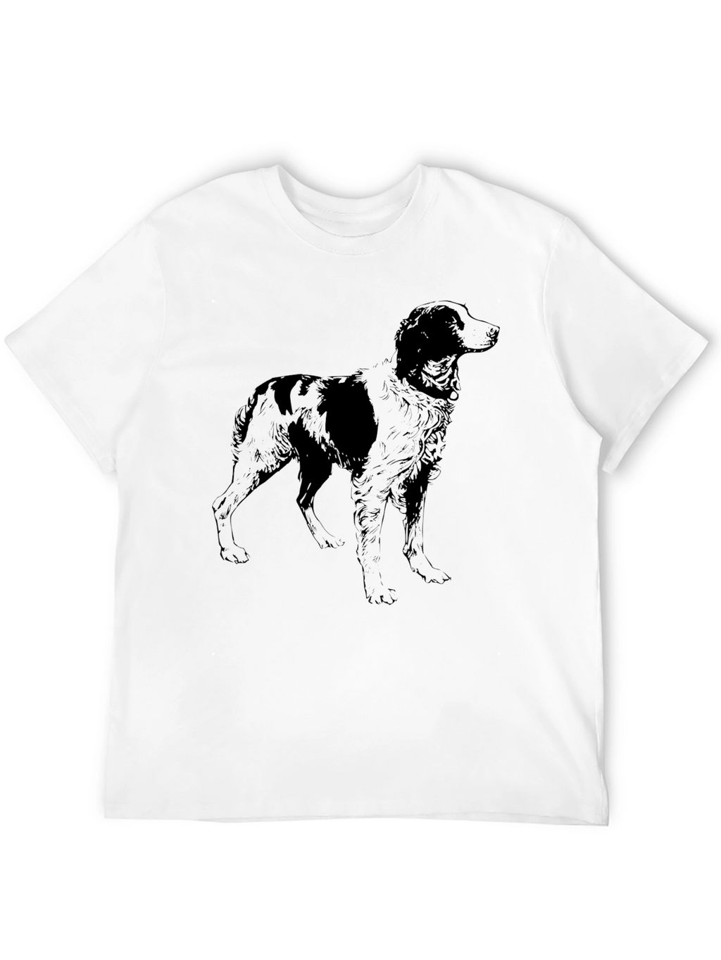 Dog Breed Graphic Tee - Black