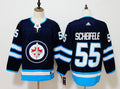 Men's Winnipeg Jets Mark Scheifele #55 Navy Player Game Jerseys