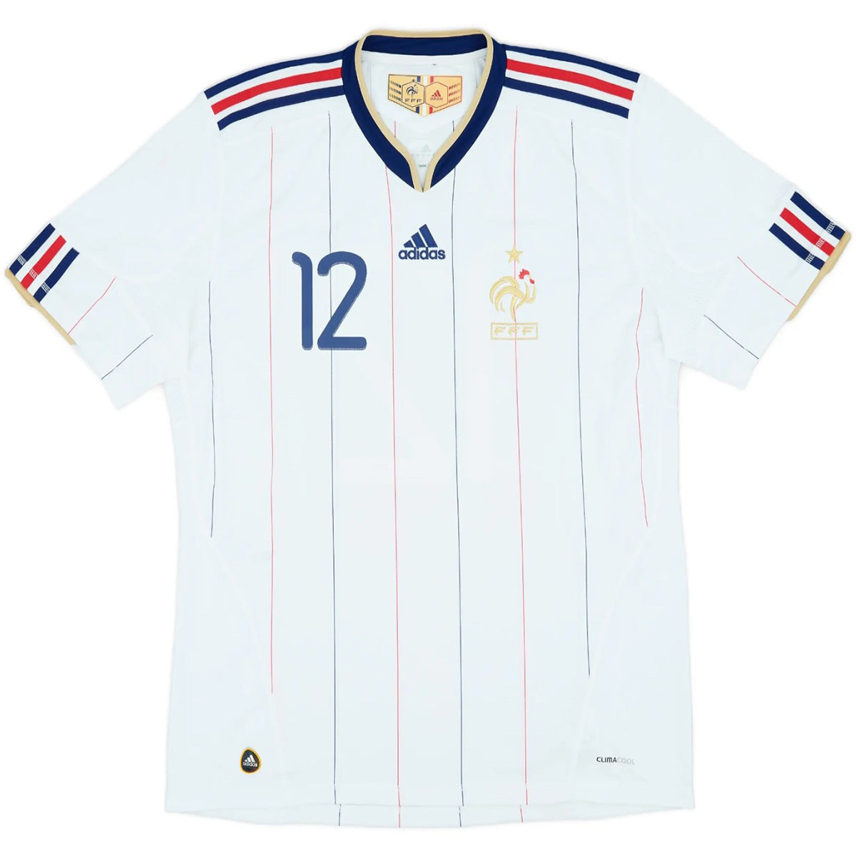 HENRY #12 Retro France Away Jersey World Cup 2010 Back