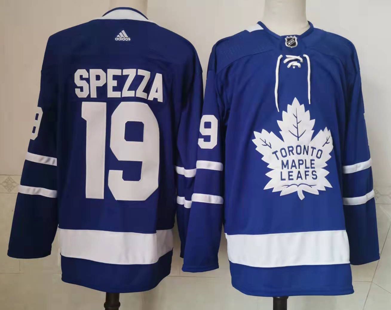 Men's Toronto Maple Leafs Jason Spezza #19 Blue Player Jerseys