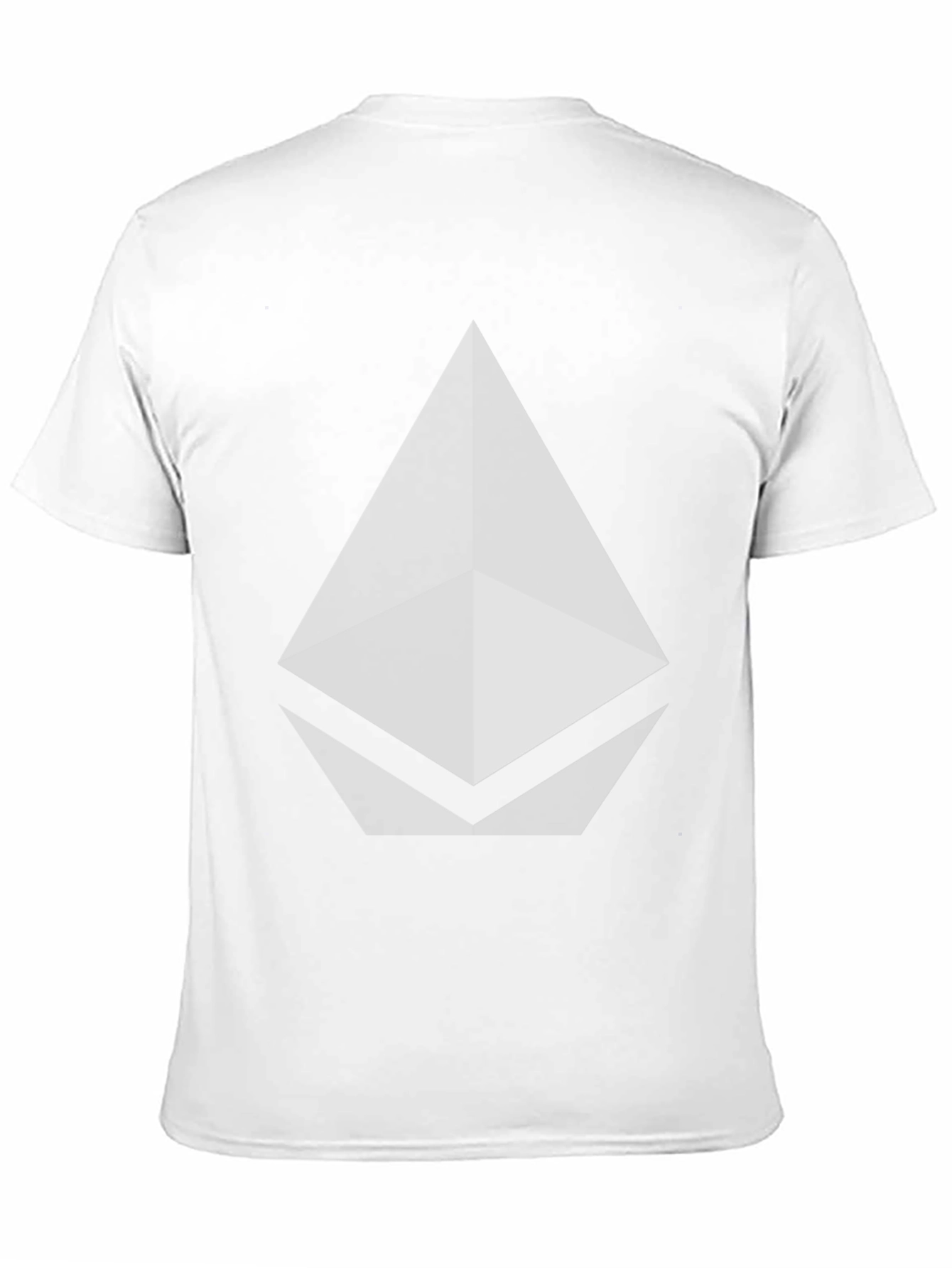 Ethereum Logo Black T-Shirt Crypto Currency Tee