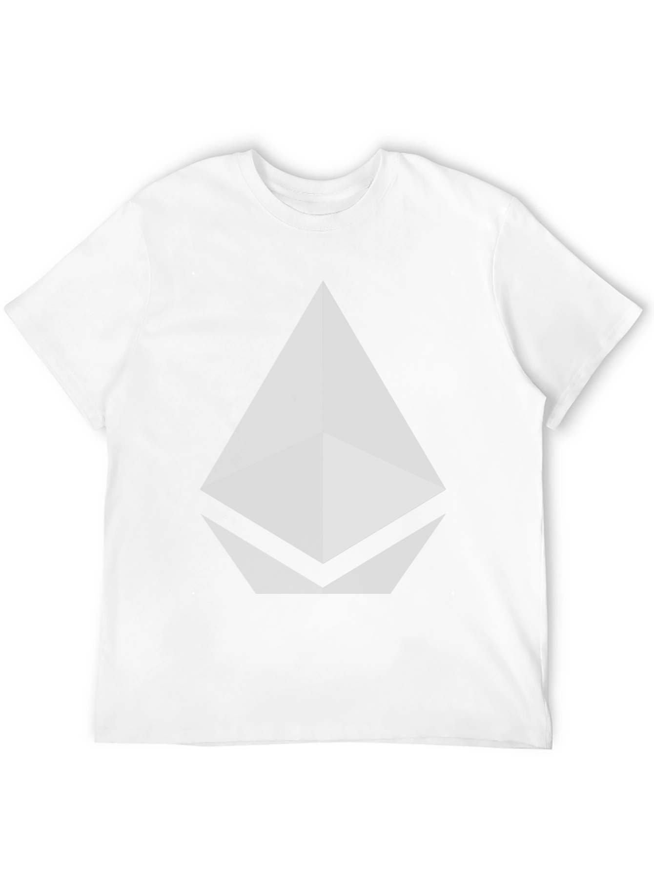 Ethereum Logo Black T-Shirt Crypto Currency Tee
