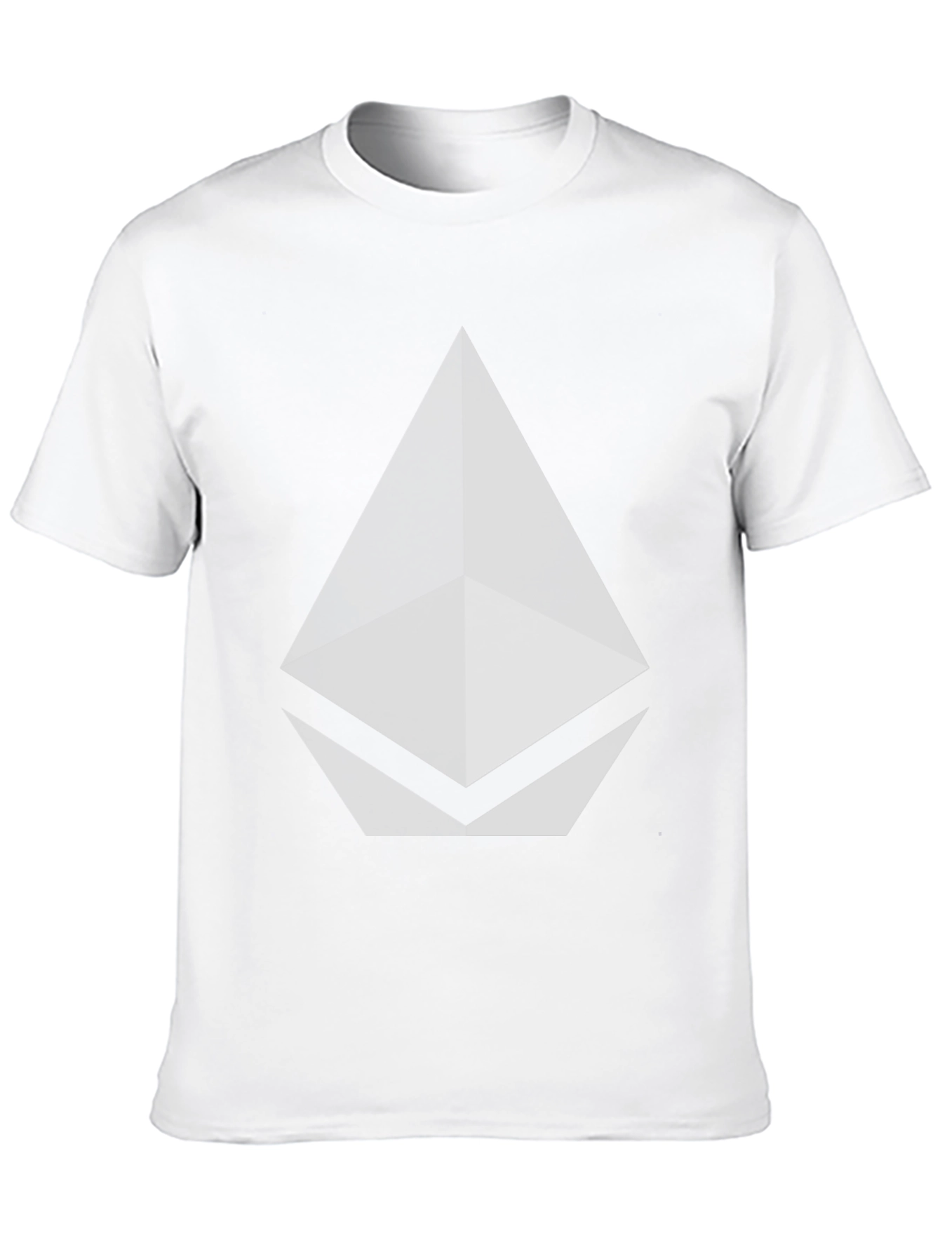 Ethereum Logo Black T-Shirt Crypto Currency Tee