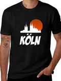 Köln Skyline Graphic Tee - Stylish City Pride T-Shirt
