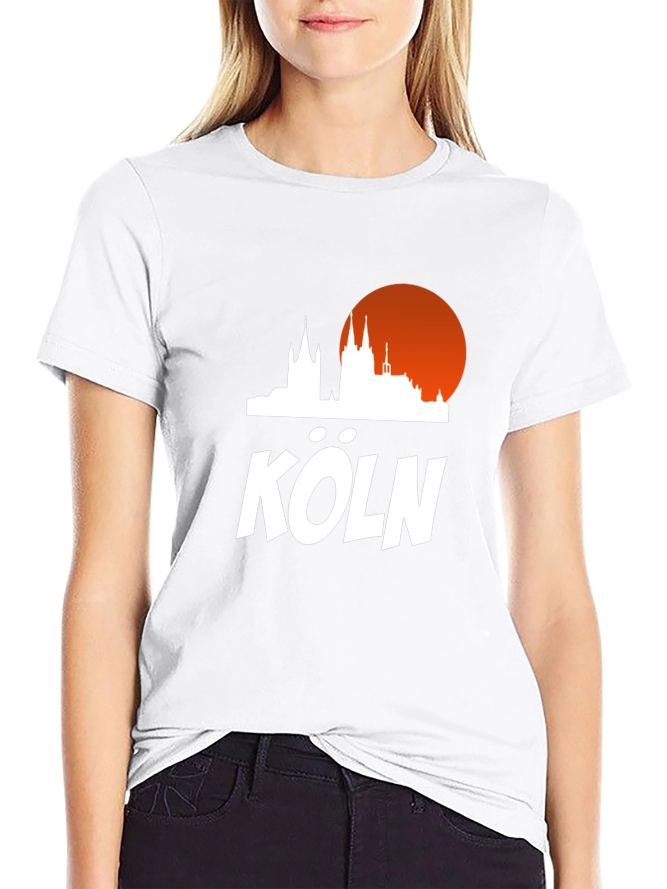 Köln Skyline Graphic Tee - Stylish City Pride T-Shirt