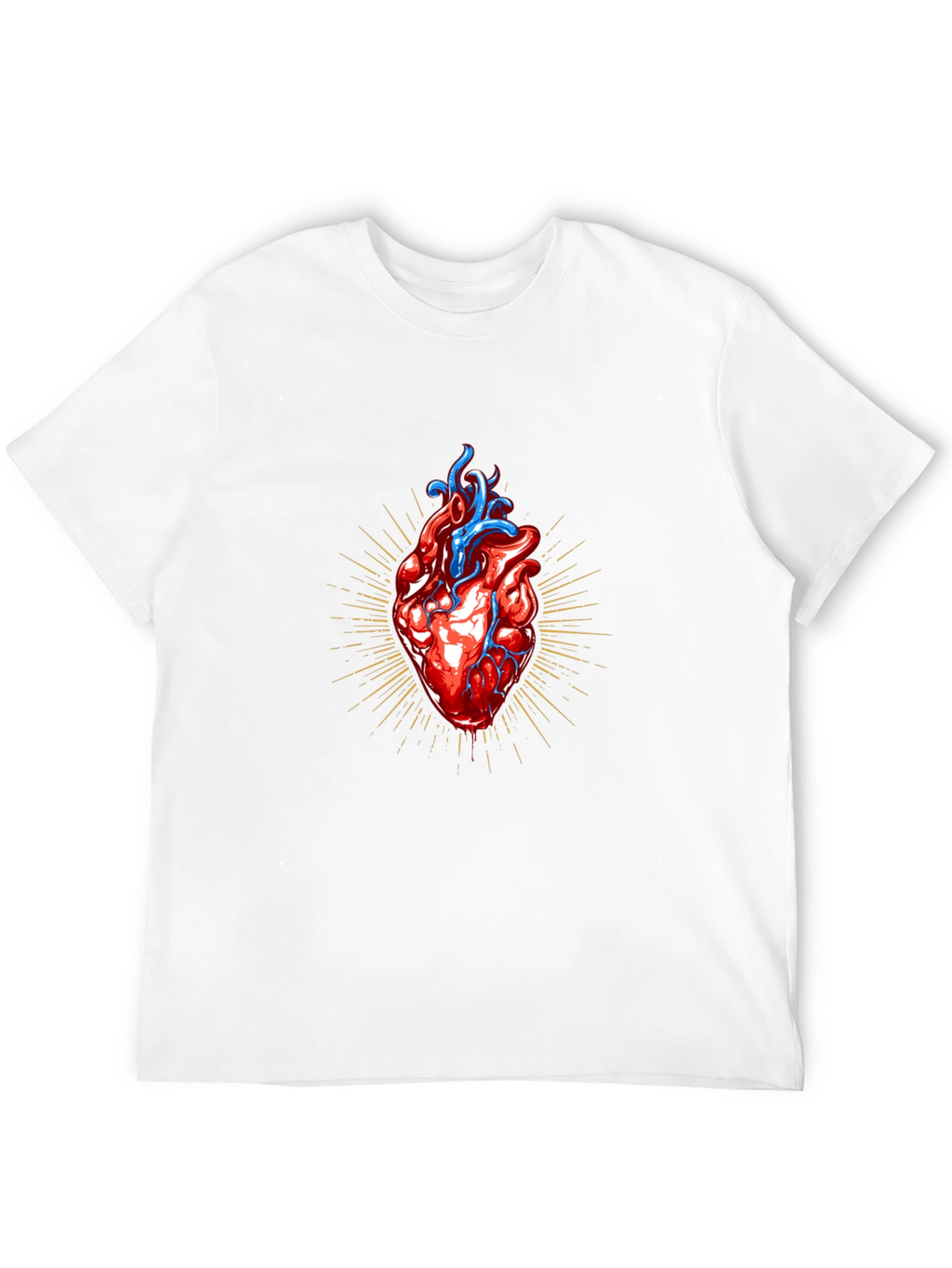 Anatomical Heart Graphic T-Shirt