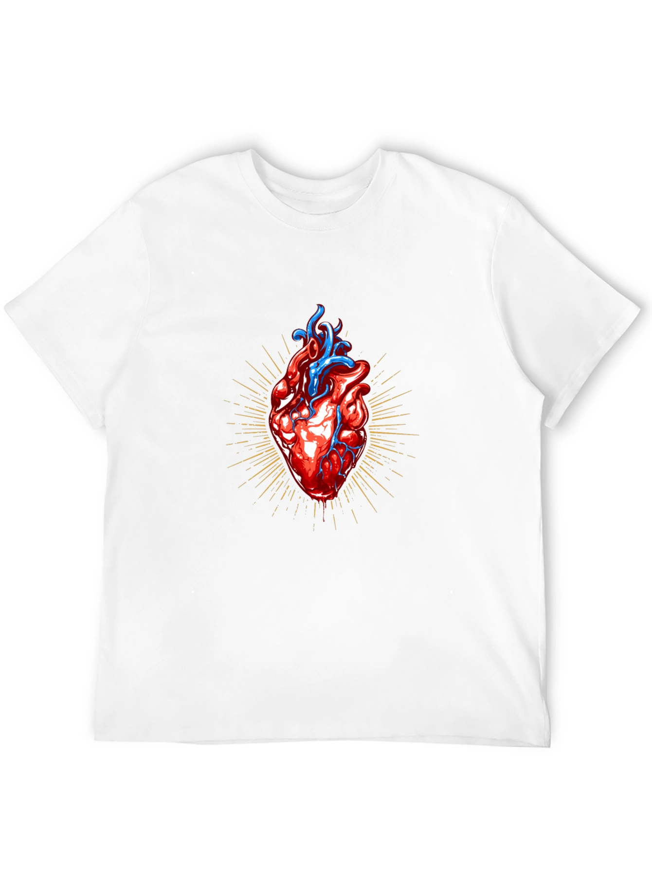 Anatomical Heart Graphic T-Shirt