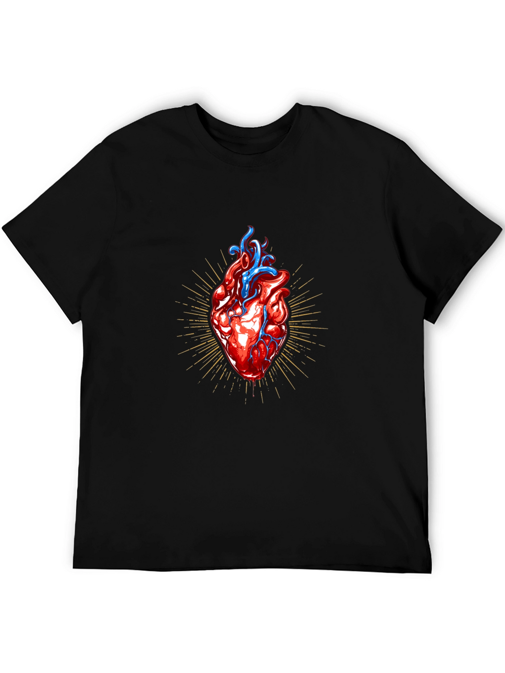 Anatomical Heart Graphic T-Shirt