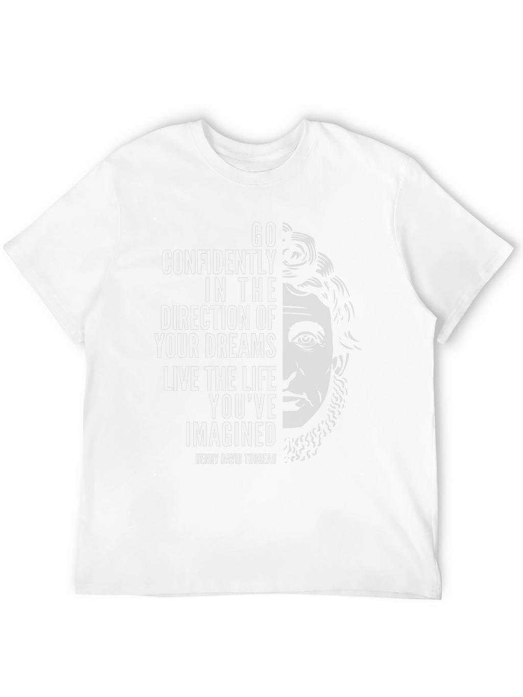 Inspirational Quote T-Shirt - Thoreau