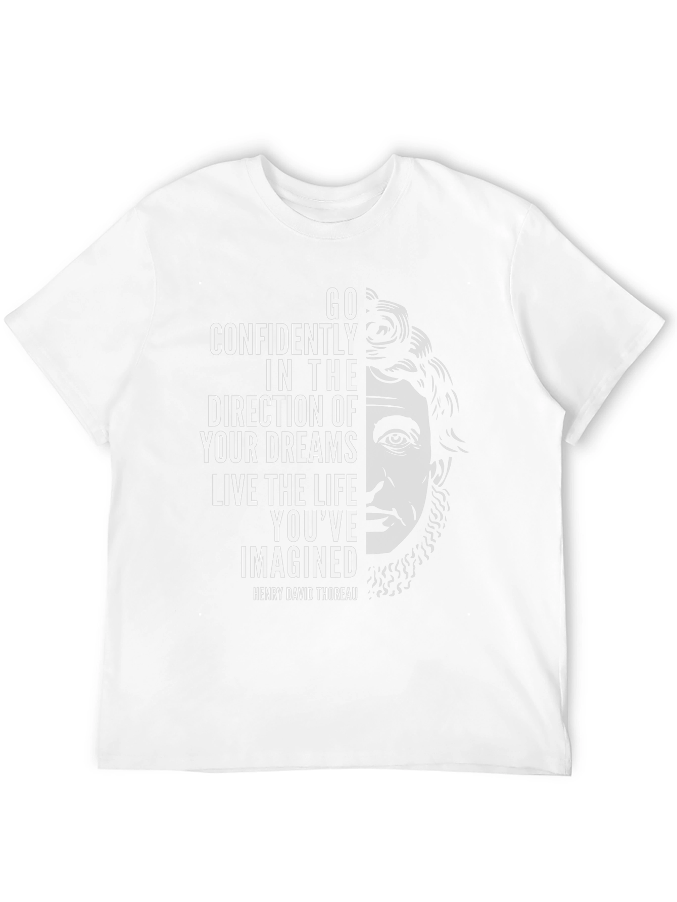 Inspirational Quote T-Shirt - Thoreau