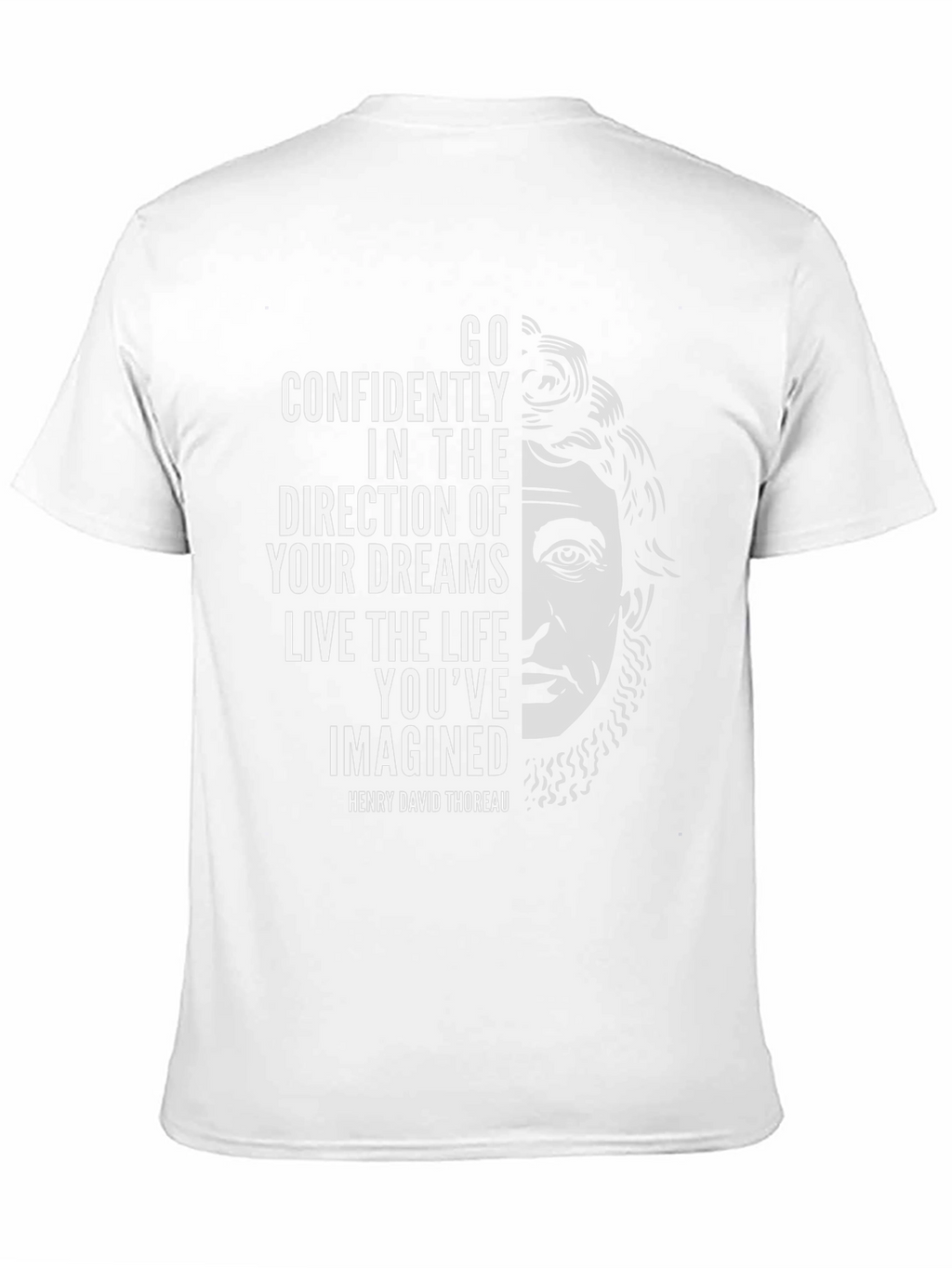 Inspirational Quote T-Shirt - Thoreau