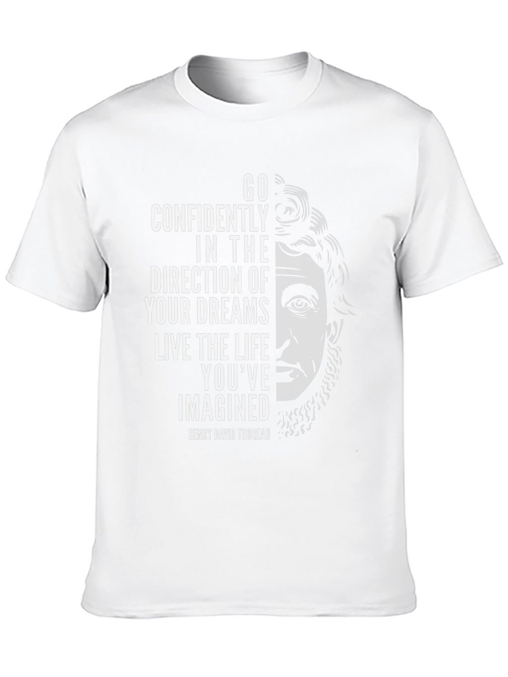 Inspirational Quote T-Shirt - Thoreau