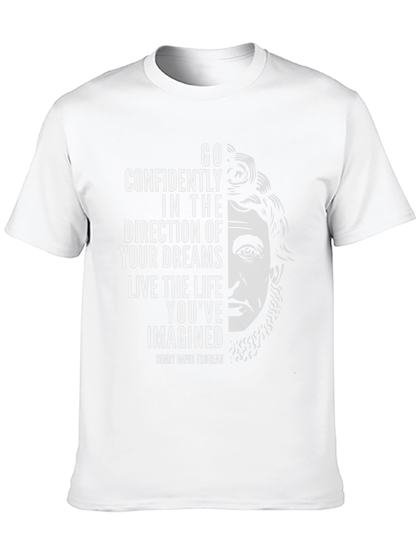 Inspirational Quote T-Shirt - Thoreau