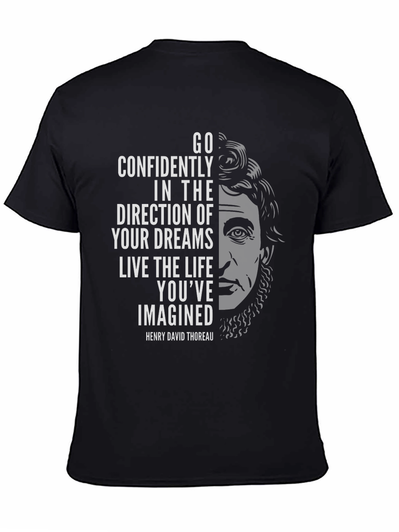 Inspirational Quote T-Shirt - Thoreau