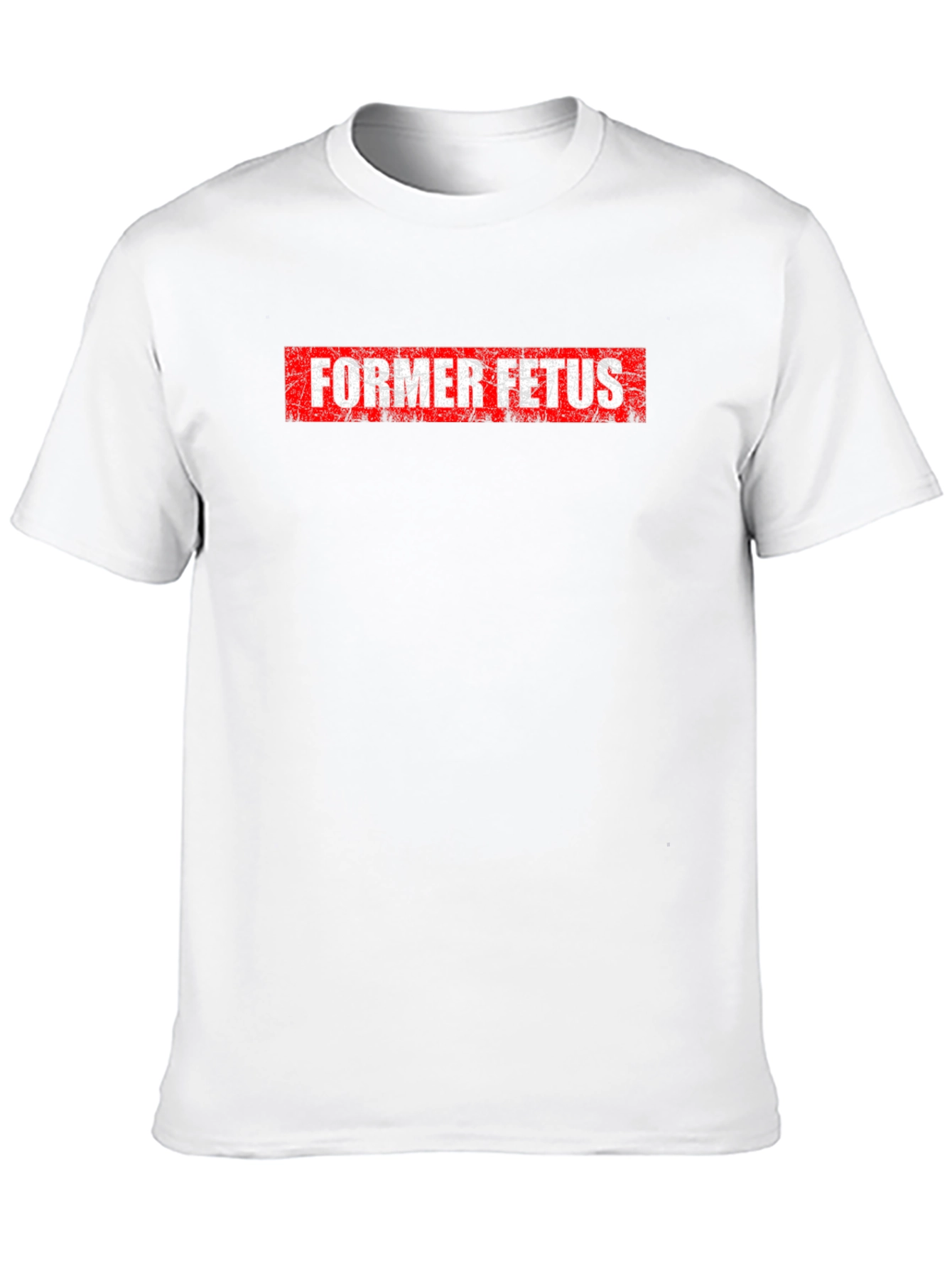 Former Fetus Graphic T-Shirt - Bold Statement Tee
