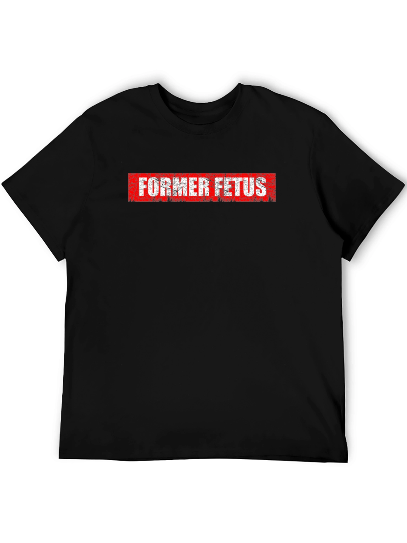 Former Fetus Graphic T-Shirt - Bold Statement Tee