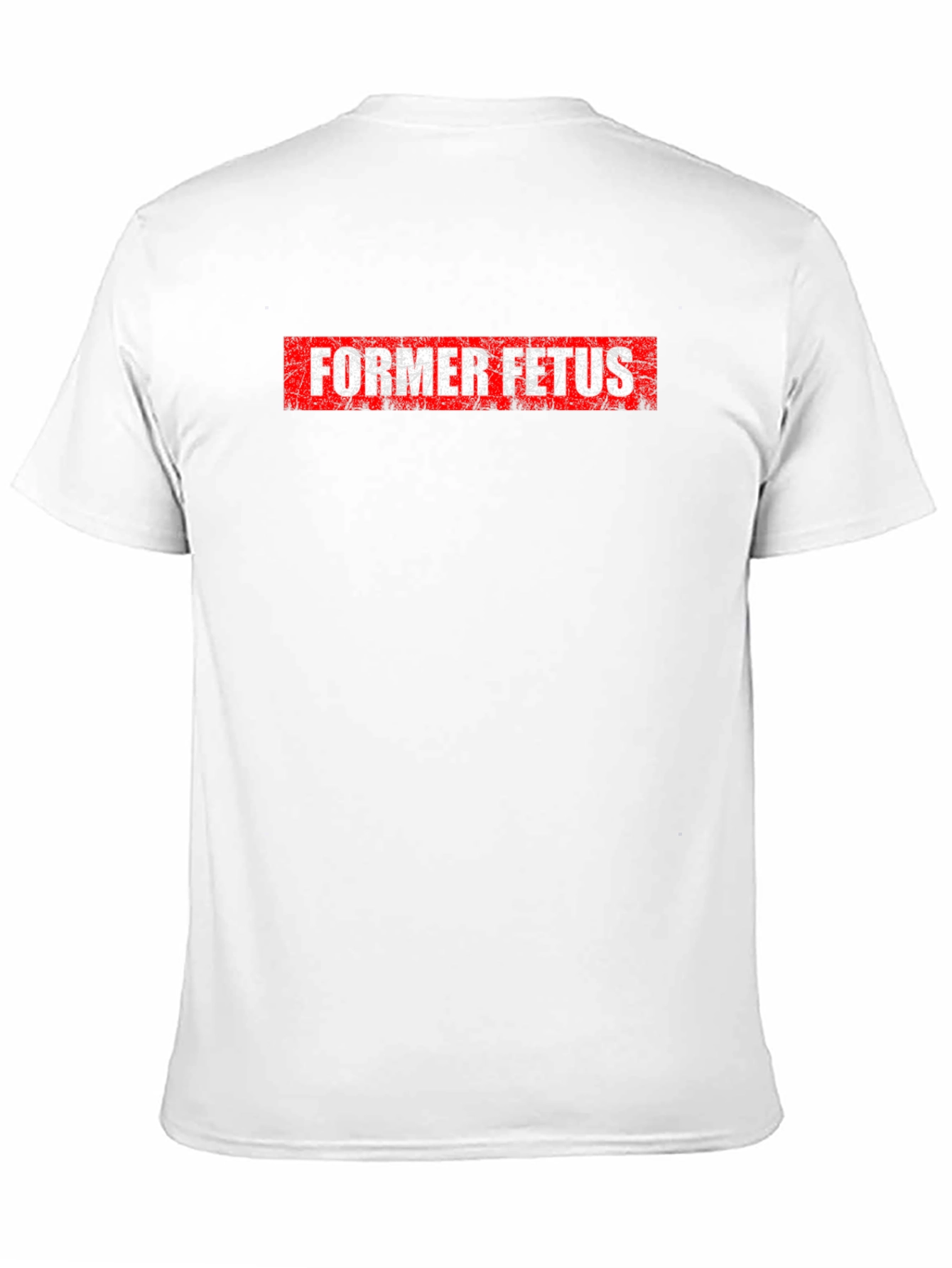 Former Fetus Graphic T-Shirt - Bold Statement Tee