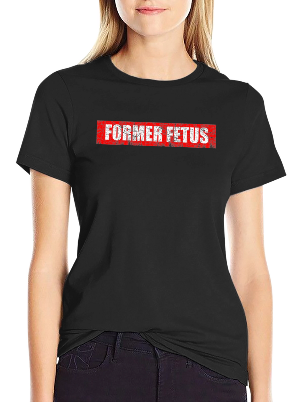 Former Fetus Graphic T-Shirt - Bold Statement Tee