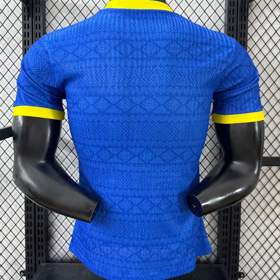 2026/27 Brazil Blue Special Edition Player Version Soccer Jersey Back