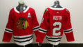 Men's Chicago Blackhawks Duncan Keith #2 Red Home Breakaway Player Jerseys