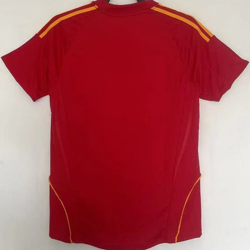 2008 Spain Home Red Retro Soccer Jersey Item NO.: SP2008 Back