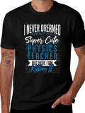 Super Cute Physics Teacher Graphic Tee