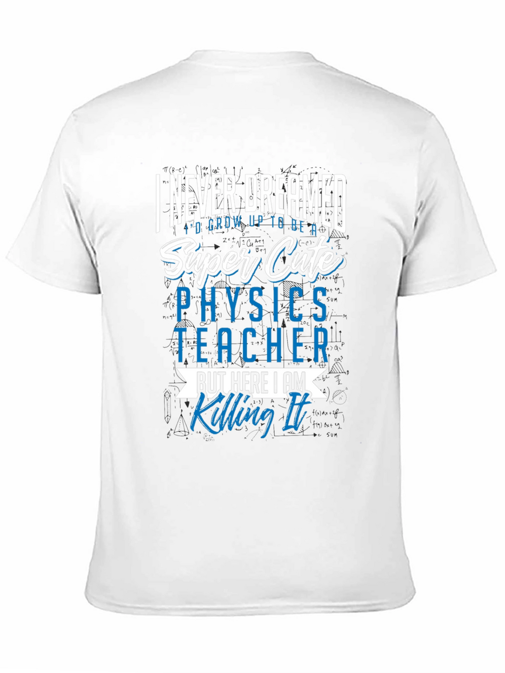 Super Cute Physics Teacher Graphic Tee