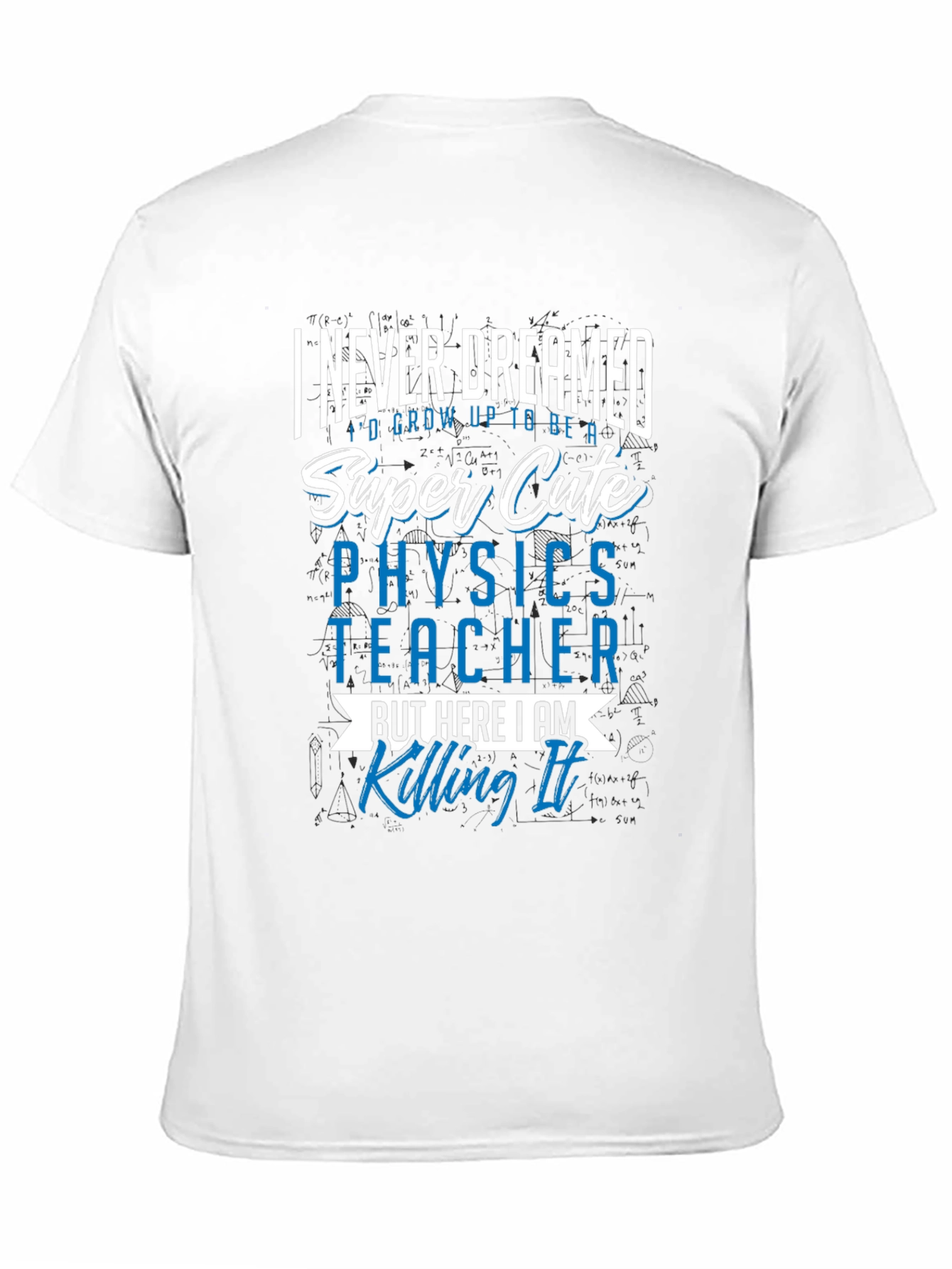 Super Cute Physics Teacher Graphic Tee